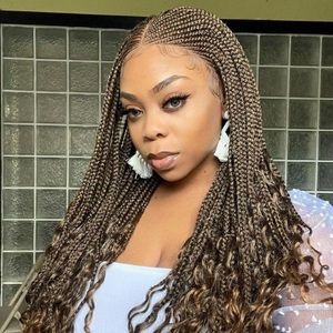 Beyoncé inspired braided wig.